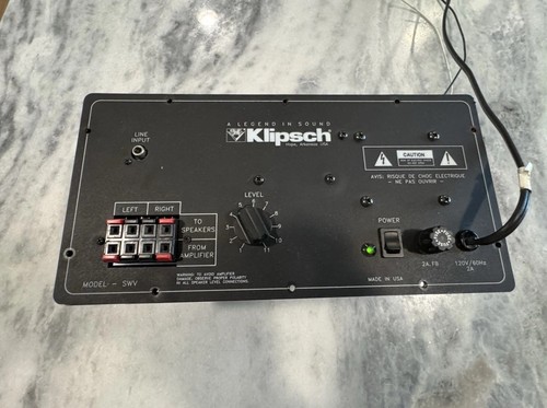 Amplificatore piastra klipsch - piastra,