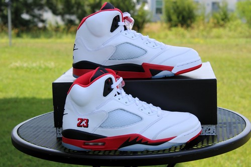 Air jordan retro - fire, red