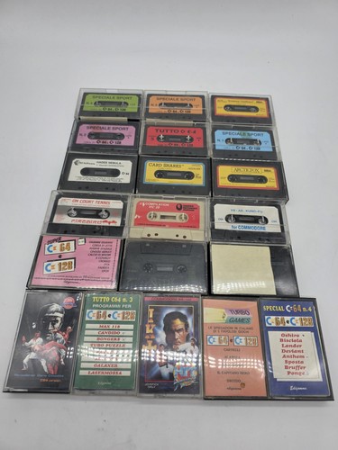 Lotto cassette commodore 64 - 20,