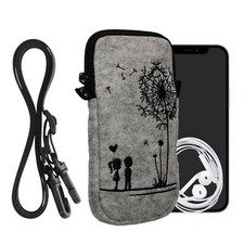 Custodia Feltro con Zip -