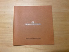 GIRARD PERREGAUX - Istruzioni