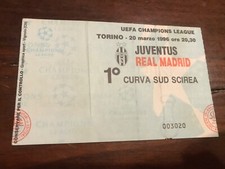 Juventus - Real Madrid 95/96 champions League biglietto ticket 