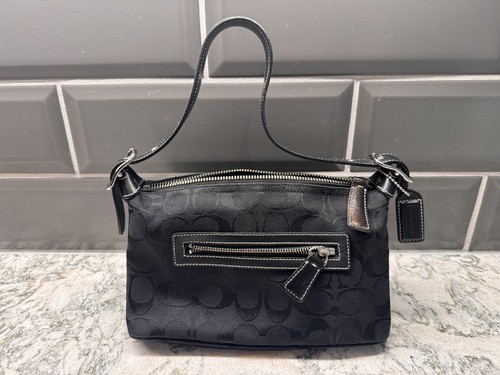 Borsa tracolla coach nera - a,