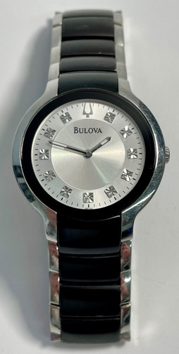 Bulova quartz stainless steel - stainless,