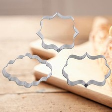  3 Pcs Cookie Molds Cutters Stampini Per Caramelle Biscotti Taglia Torta
