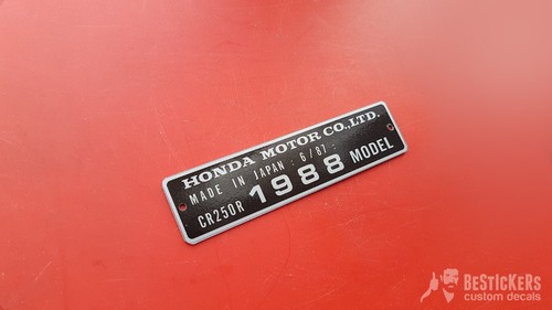 Honda cr250 250 1988 88 - honda,
