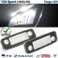 Luci TARGA LED PER Fiat 124