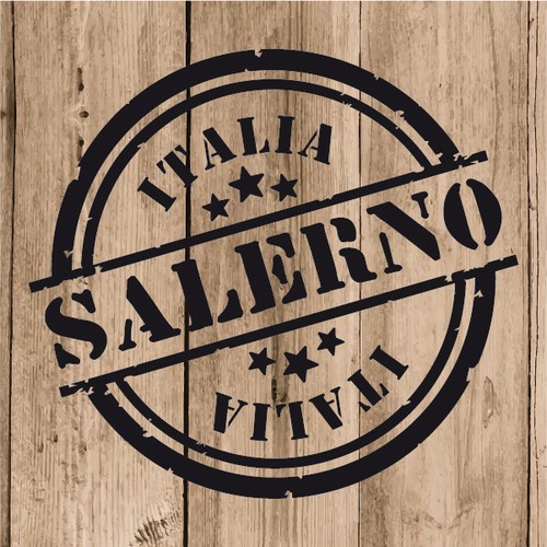 Salerno adesivo vinile - 10, cm