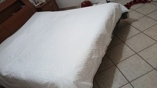 coperta ricamata Bianca con