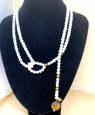 LUNGA COLLANA DI PERLE DI