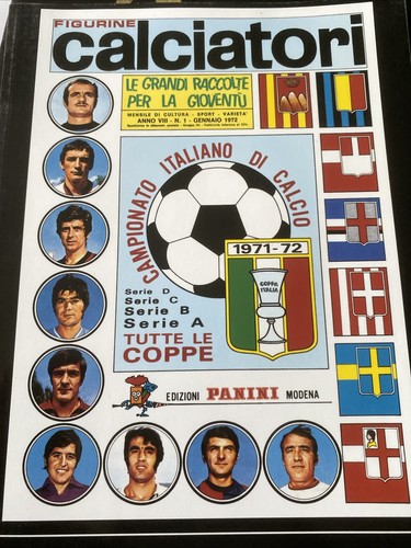 Album figurine panini 1971 - album,