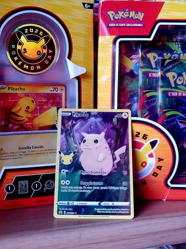 Pokemon card carta pikachu - carta,