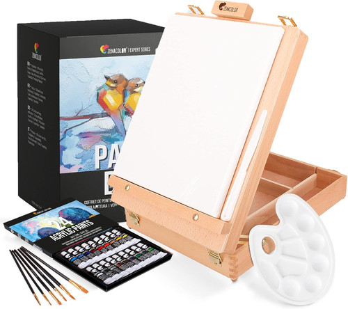Cavalletto pittura tavolo - da,