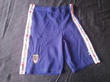 PANTALONCINI SHORT VINTAGE FOOTBALL CALCIO GENOA 1893 ERREA SIZE VI. FELPATI 