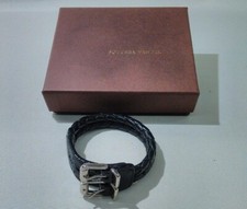 Bracciale doppio in pelle