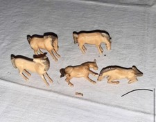 Collezionismo Antichità Oggettistica 5 CAVALLINI ARTIGIANALI  AVORIO ‘800
