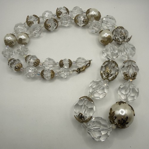 Collana perline acriliche - collana,