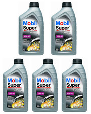 MOBIL SUPER 2000 X1 10W-40 – Olio Motore Semi-Sintetico – ACEA A3/B3 API SN – VW
