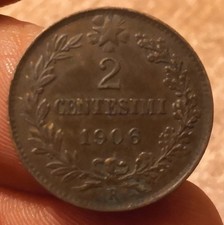 Coin 2 Centesimi 1906 Valore