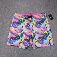 Hurley Shorts Uomo 36 Multicolore Morrow Pop Boardshorts Nuoto 18in Tramonto Pulse