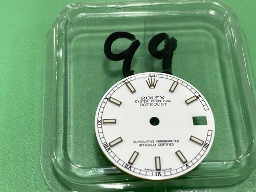 New original rolex white - new, dial