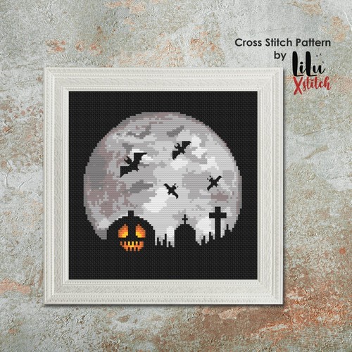 Halloween luna piena modello - halloween,