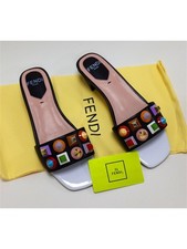 Sandali donna Fendi neri in