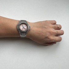 Rarissima edizione limitata 2003 Casio Baby-G G-SIS STG-100 / 2351 rosa e argento