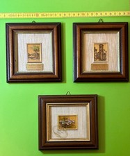 3 Quadretti vintage miniature