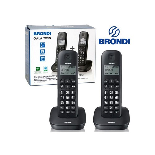Telefono cordless brondi - cordless,