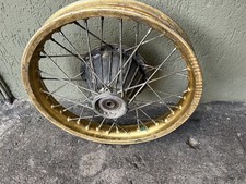 Maico 250 -400 CROSS 1977-1980 Cerchio posteriore Completo Akront Bollino Verde