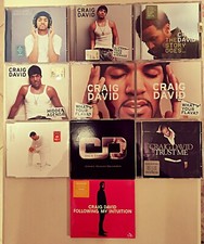 CRAIG DAVID 10 CD DISCOGRAFIA Hip hop Rnb Soul (stock lotto)
