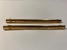 Gioielli 2 X Spilla Da Cravatta Placcata Oro (102-41)