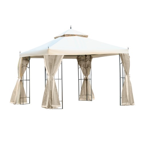 Decorative outdoor gazebo with - decorative,