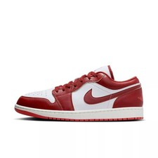 FJ3459-160 Nike Air Jordan Air 1 Low SE Dune Red scarpe da ginnastica da uomo