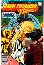 Jonni Thunder 4 AKA Thunderbolt DC Comics 1985 ottime condizioni