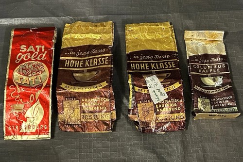 Ww2 sacchetti caffè epoca - sacchetti,