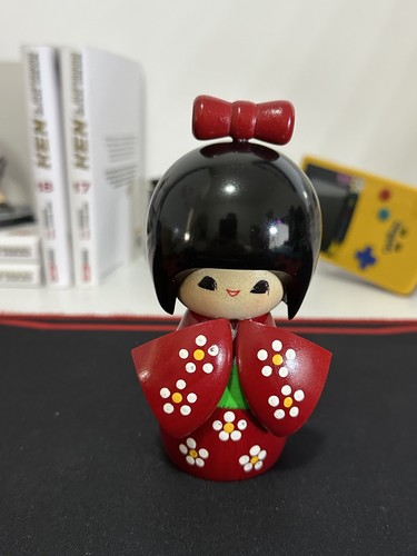 Kokeshi giapponese vintage - kokeshi,