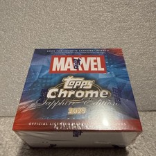 Topps Chrome Marvel Sapphire