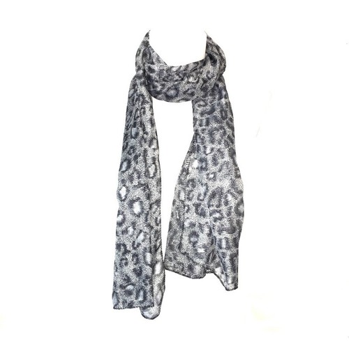 Foulard polyester leopard - foulard,