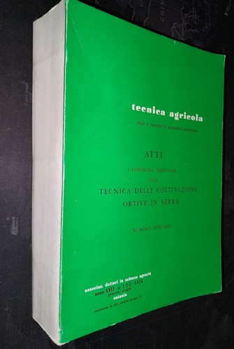 Tecnica agricola - agricola,