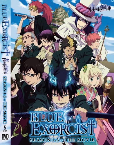 Dvd anime blue - exorcist, season