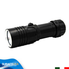 TORCIA SUBACQUEA LED RICARICABILE 1000 LUMEN DA SUB PER SCUBA DIVING 1000 LUMEN