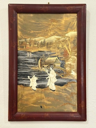 Antico pannello giapponese - , a