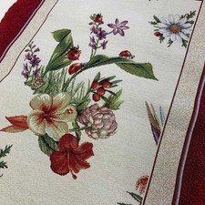 Guida Gobelin Fiori Rosso