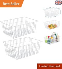 Farmhouse Wire Storage Baskets