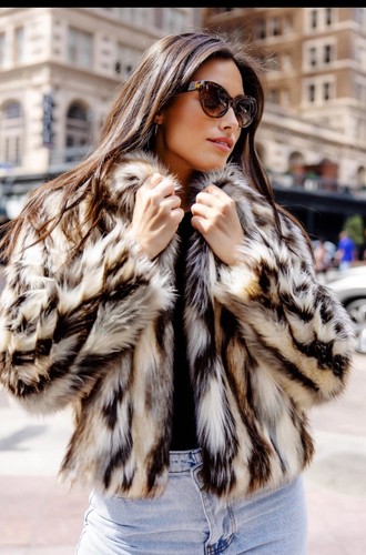 Cappotto pelliccia sintetica - cappotto,