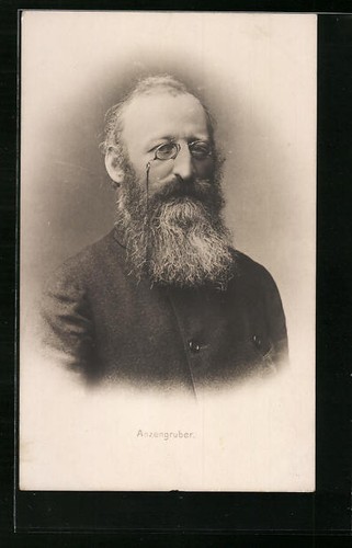 Ludwig anzengruber ritratto - ludwig,
