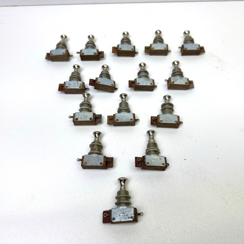 Stock 10x interruttori vintage - stock,