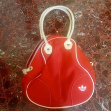 RARA BORSETTA DONNA VINTAGE ADIDAS STILE BOWLING COME DA FOTO